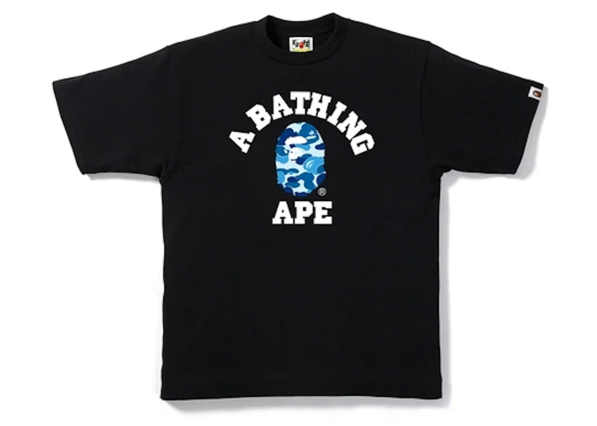 BAPE ABC College Tee Black/Blue