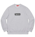 Supreme Box Logo Crewneck – Heather Grey