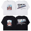 Off-White City Building Art Graphic T-Shirt