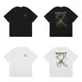 Off-White WHIT Green Arrow Cross Print Short Sleeve T-Shirt